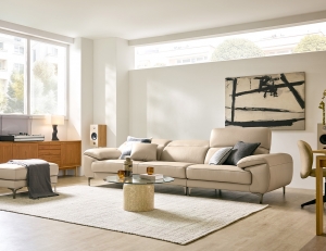 라미에르I 4인 기능성 슈렁큰 천연면피 소가죽 소파(전측면가죽적용)