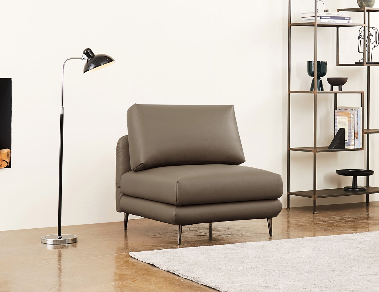 하모니 모듈C 천연면피 소가죽 소파(암리스)