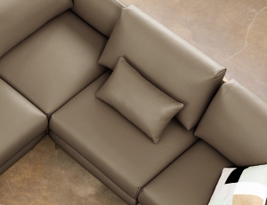 하모니 모듈C 천연면피 소가죽 소파(암리스)