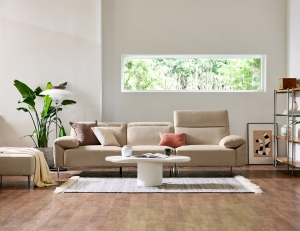 헤일로 3.5인 기능성 젠위브 패브릭 소파