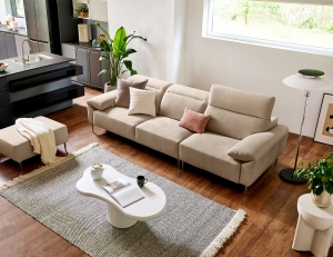 헤일로 3.5인 기능성 젠위브 패브릭 소파