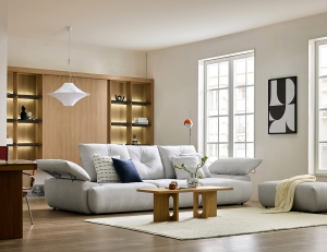 프란치노 4인 기능성 젠위브 패브릭 소파+쿠션2개