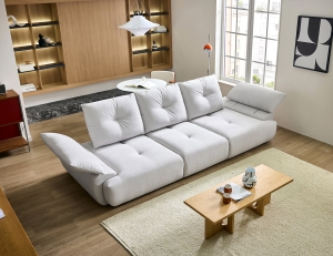 프란치노 4인 기능성 젠위브 패브릭 소파+쿠션2개