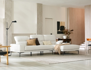 [CURATION 15%] 에디아르 4인 카우치형 기능성 레체 이태리 천연면피 소가죽 소파(전면가죽적용)+쿠션2개