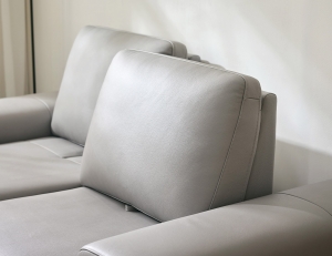 [싱어게인 10%] 포플랭 스윙 3인 기능성 천연면피 소가죽 소파