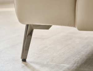 프라운 4인 천연면피 소가죽 소파+쿠션2개