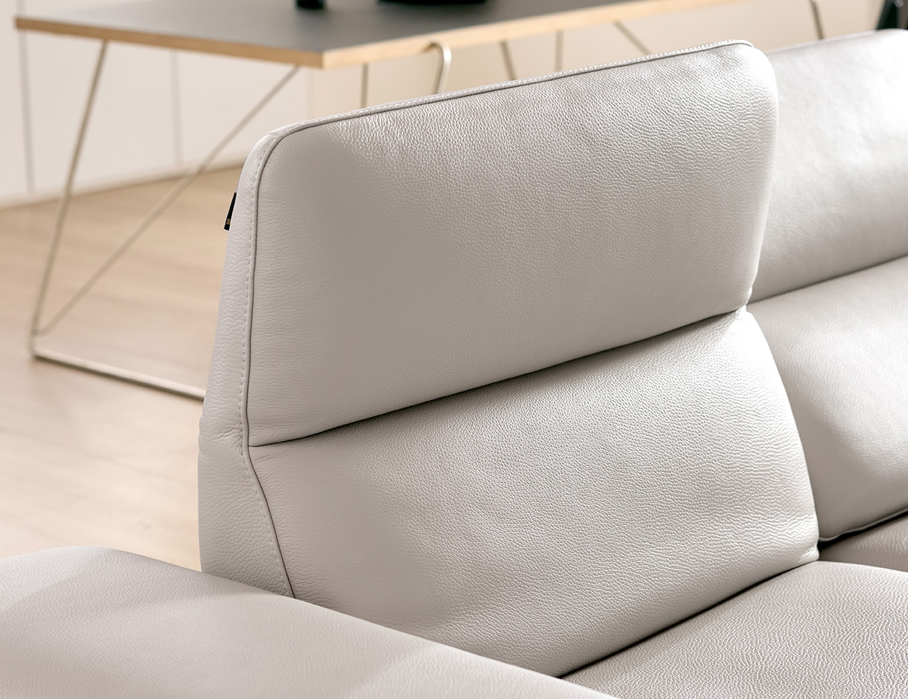 칼리아 4인 카우치형 기능성 비텔로 통가죽 슈렁큰 천연면피 소가죽 소파(전체가죽적용)+쿠션2개