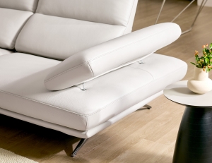 칼리아 4인 카우치형 기능성 비텔로 통가죽 슈렁큰 천연면피 소가죽 소파(전체가죽적용)+쿠션2개