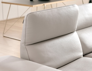 칼리아 4인 카우치형 기능성 비텔로 통가죽 슈렁큰 천연면피 소가죽 소파(전체가죽적용)+쿠션2개