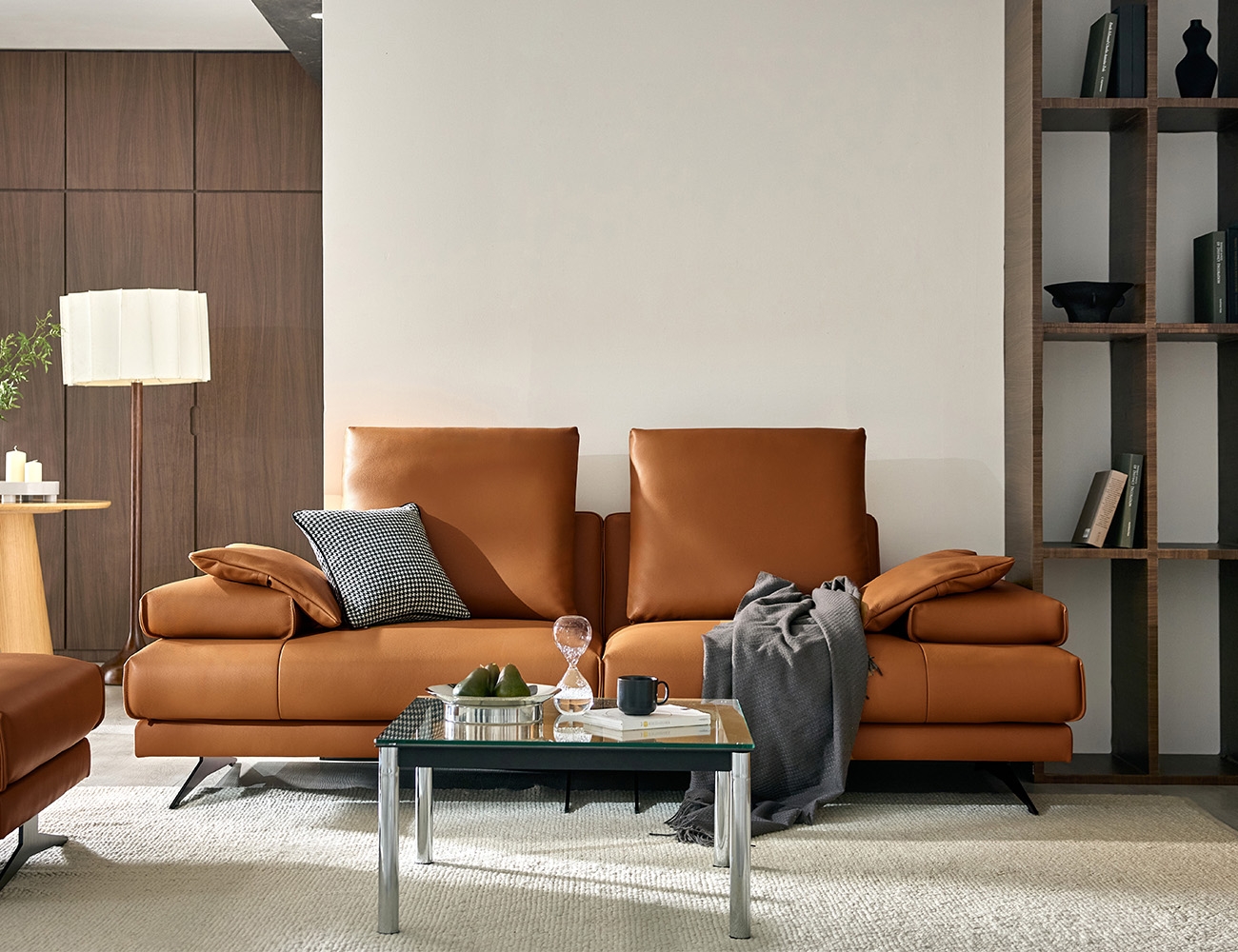 에타쥬&nbsp;3인 도나 천연면피 소가죽 소파(전체가죽적용)+쿠션2개