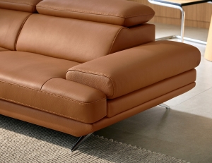 누사두아 3인 기능성 슈렁큰 천연면피 소가죽 소파+쿠션1개