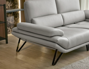 베루스 3인 기능성 비텔로 통가죽 슈렁큰 천연면피 소가죽 소파(전체가죽적용)+쿠션1개