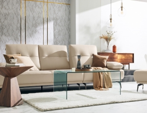 라파 스윙 3.5인 기능성 노빌레타 이태리 천연면피 소가죽 소파+쿠션2개