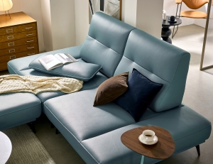 라파 스윙 3인 기능성 노빌레타 이태리 천연면피 소가죽 소파+쿠션2개