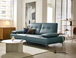 라파 스윙 3인 기능성 노빌레타 이태리 천연면피 소가죽 소파+쿠션2개