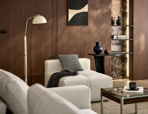 [Monthly Best 10%] 몽트 모듈 B 1인 암리스 젠위브 패브릭 소파+쿠션1개