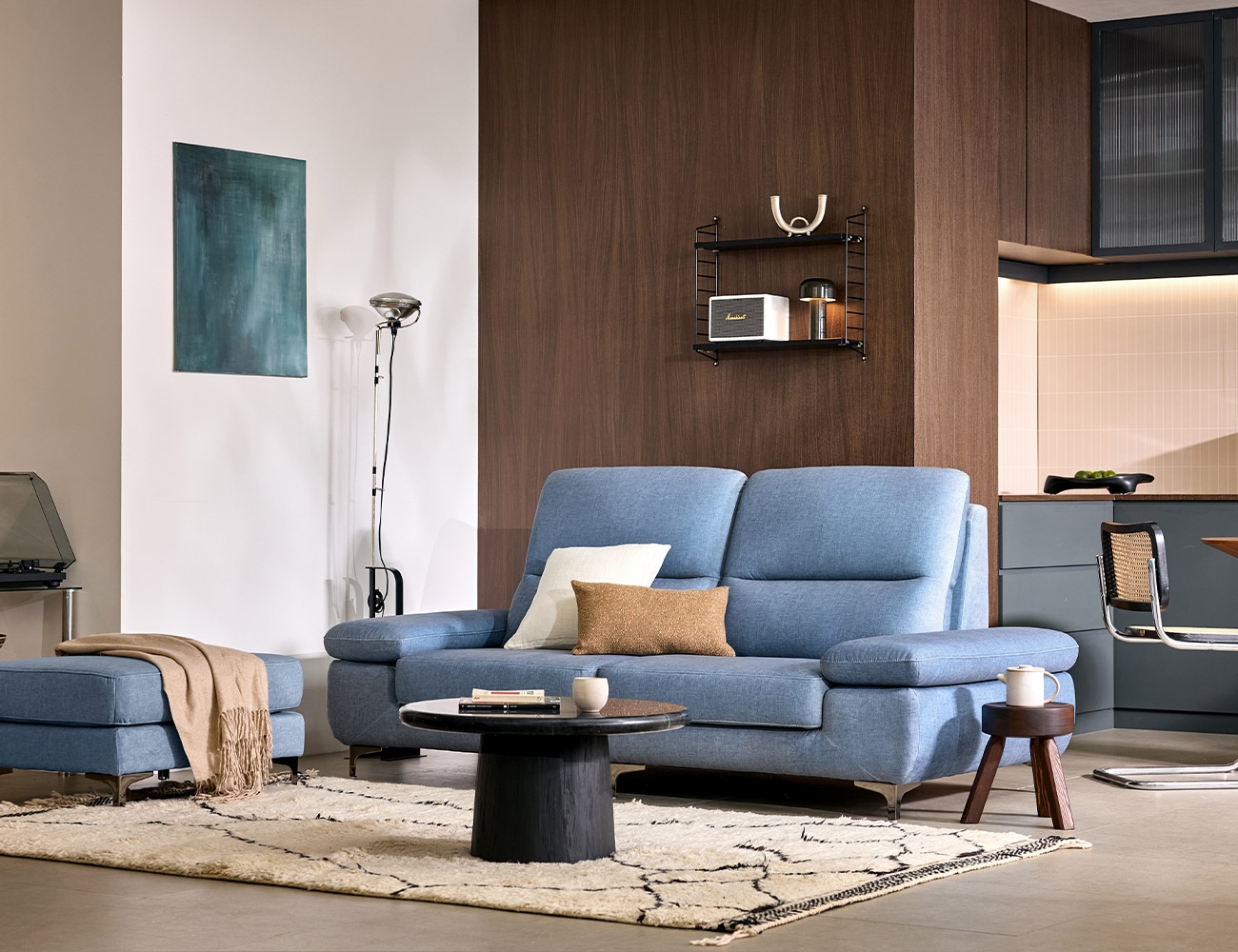 [Monthly Best 10%] 플룸 3인 젠위브 패브릭 소파