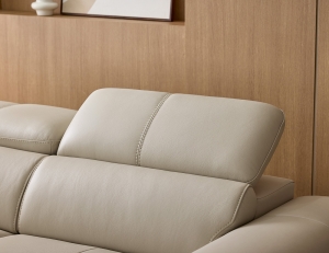 오딘 3인 기능성 슈렁큰 천연면피 소가죽 소파