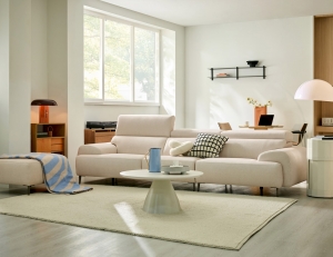 리즈 4인 기능성 젠위브 패브릭&nbsp;소파