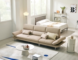 [Make Spring 10%] 메이트 4인 기능성 젠위브 패브릭 소파+쿠션2개