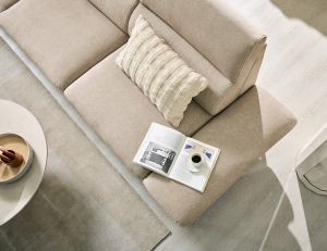 [Make Spring 10%] 메이트 4인 기능성 젠위브 패브릭 소파+쿠션2개