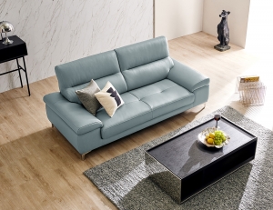 [We DAY 5%] 노바 3인 피아나 이태리 통가죽 천연면피 소가죽 소파+쿠션1개