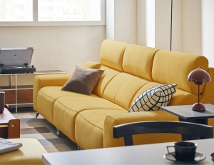 말리부 4인 젠위브 패브릭&nbsp;소파+쿠션2개