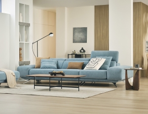 모스트 4인 기능성 베로나 패브릭 소파+쿠션2개