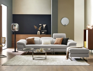 키프 3.5인 기능성&nbsp;천연면피 소가죽 소파