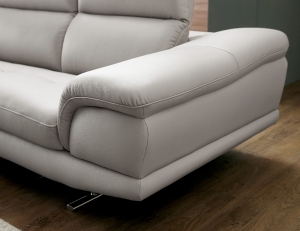 키프 3.5인 기능성&nbsp;천연면피 소가죽 소파