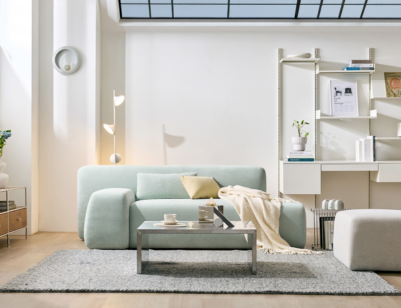 탈리 3인 베로나 패브릭 소파(한팔)+쿠션1개