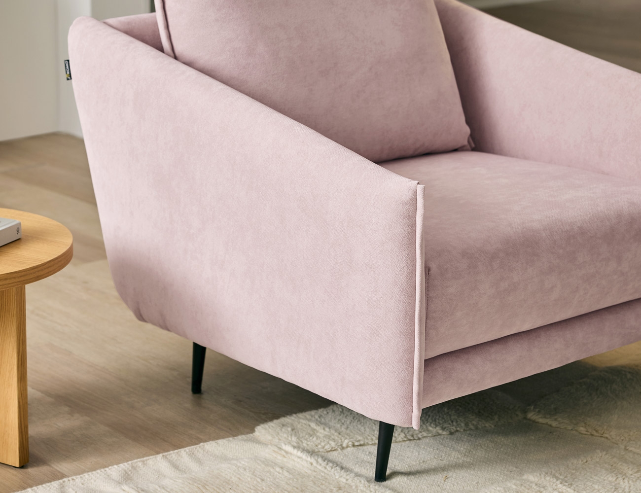 카린 1인 베로나 패브릭 소파+쿠션1개