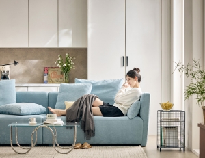 파베 4인&nbsp;베로나 패브릭&nbsp;소파+쿠션6개