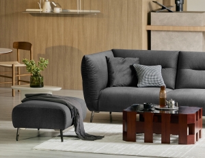 [CURATION 7%] 타피 4인 젠위브 패브릭 소파+쿠션2개