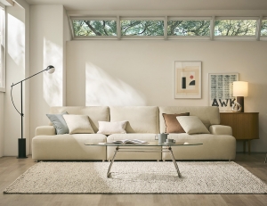 아워 4인 베로나&nbsp;패브릭&nbsp;소파+쿠션2개