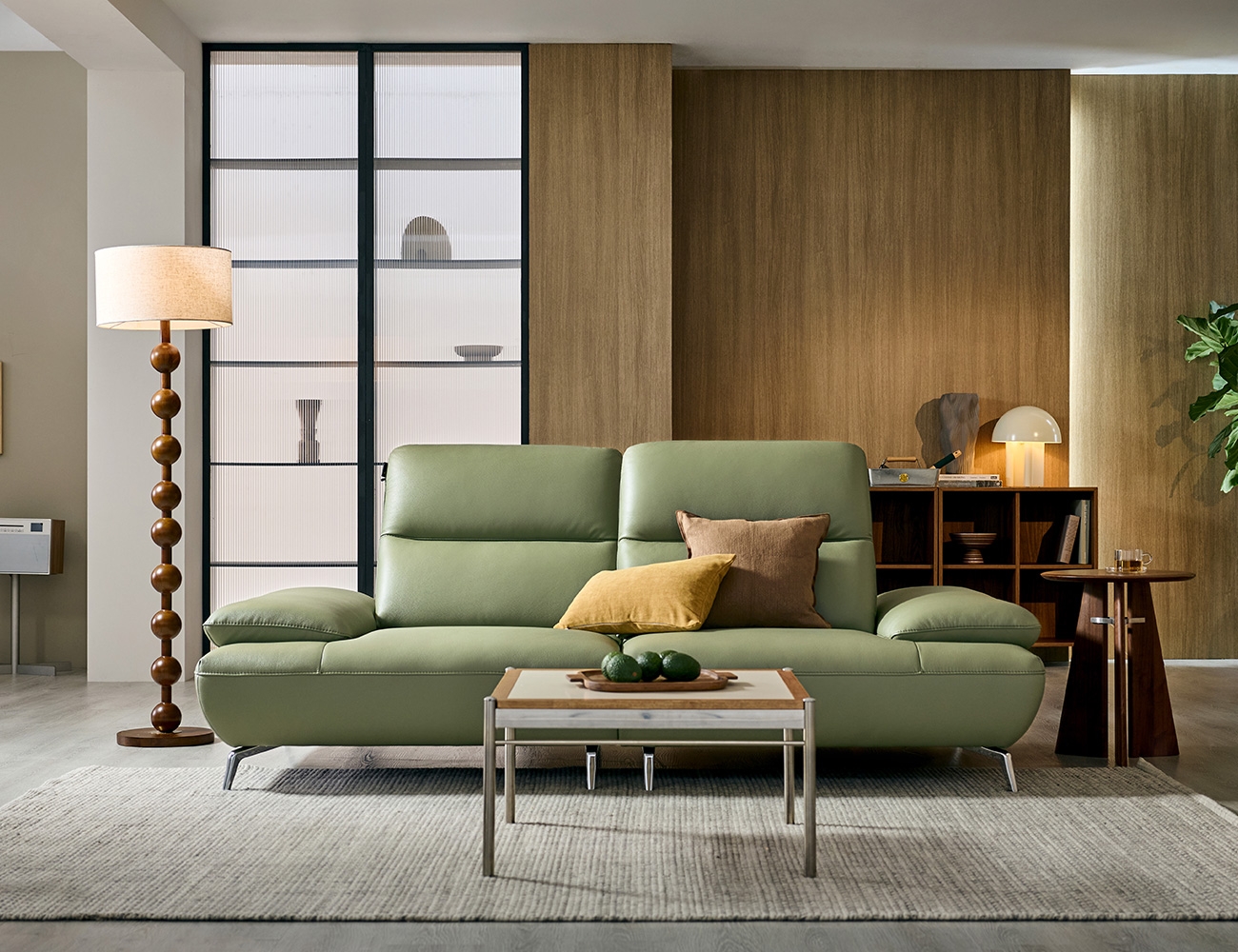 [싱어게인 10%] 젬마 스윙 3인 기능성 천연면피 소가죽 소파