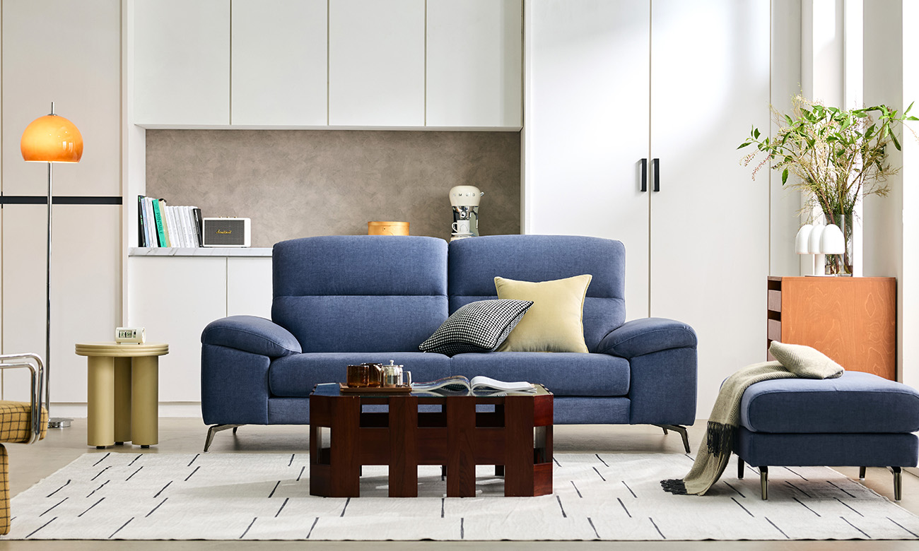 드로우 3인 젠위브 패브릭 소파