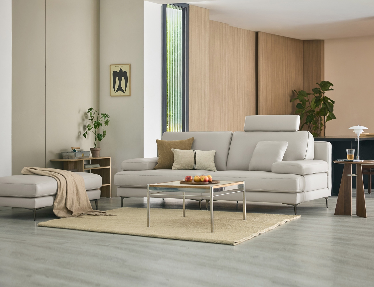 노만 3인 비텔로 통가죽 슈렁큰 천연면피 소가죽 소파(전면가죽적용)+쿠션1개