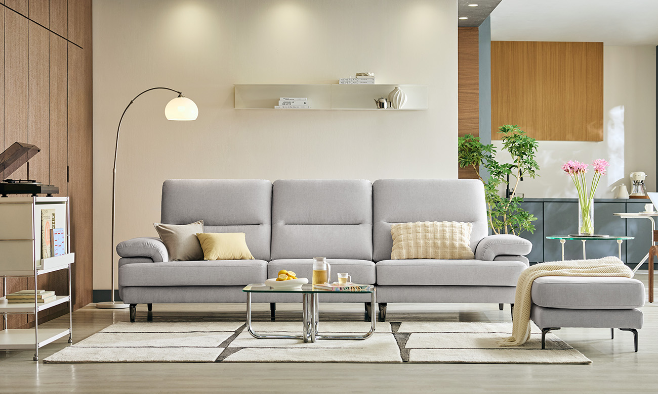 나투아 4인 젠위브 패브릭 소파