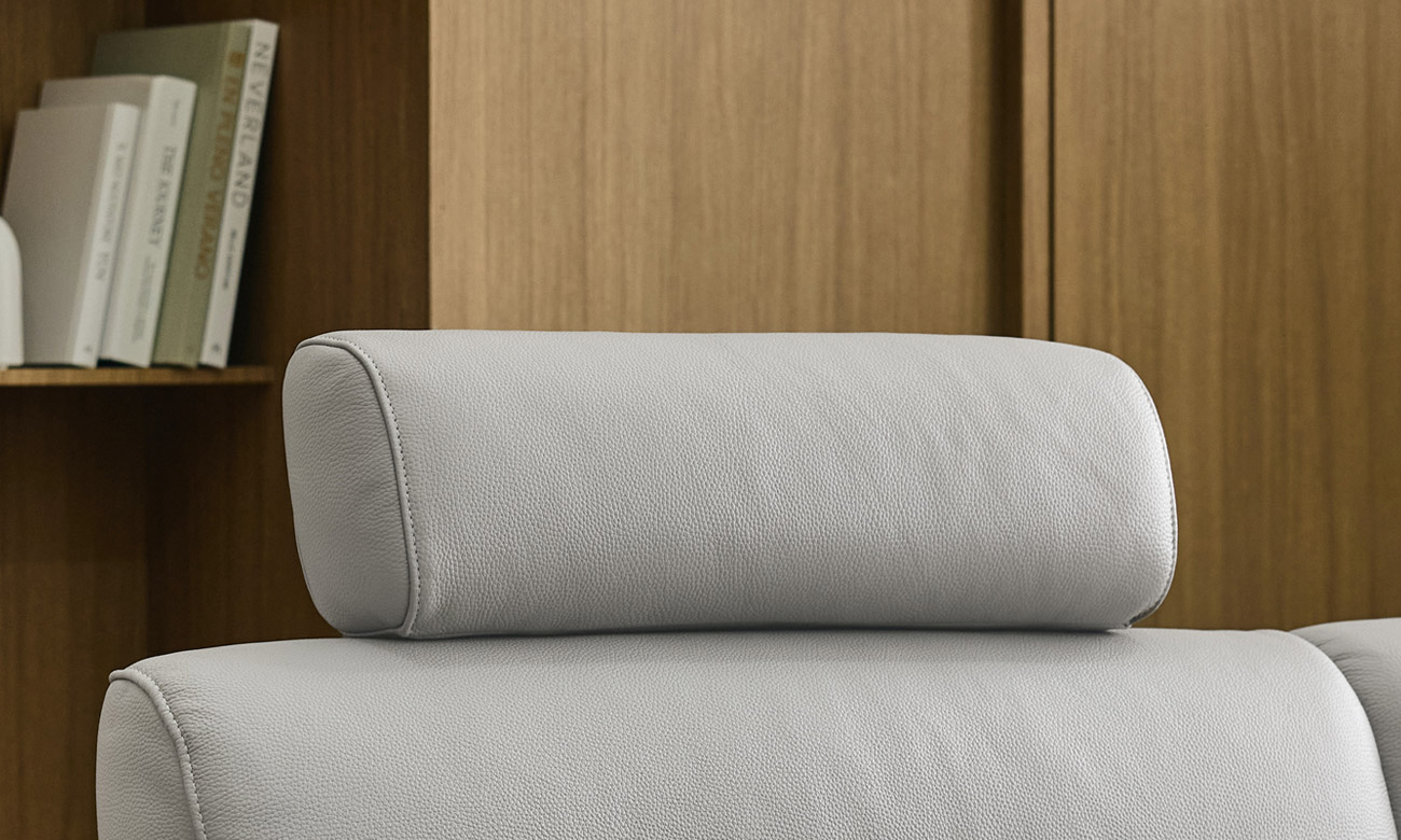 누보 천연면피 소가죽 헤드레스트