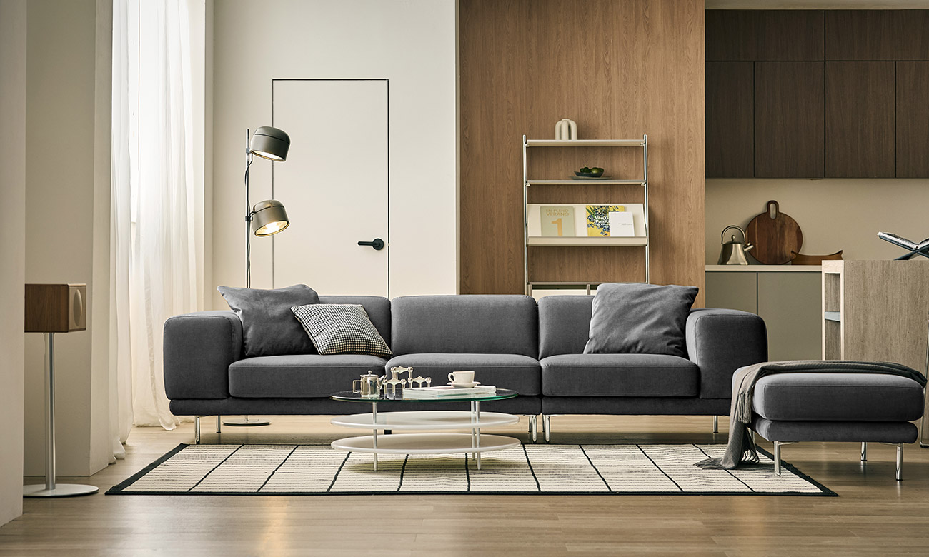 벨루떼 4인 젠위브 패브릭 소파+쿠션2개