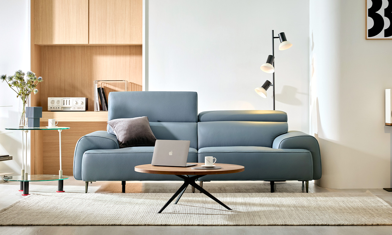 리즈 3인 기능성 비텔로 통가죽 슈렁큰 천연면피 소가죽 소파(전체가죽적용)