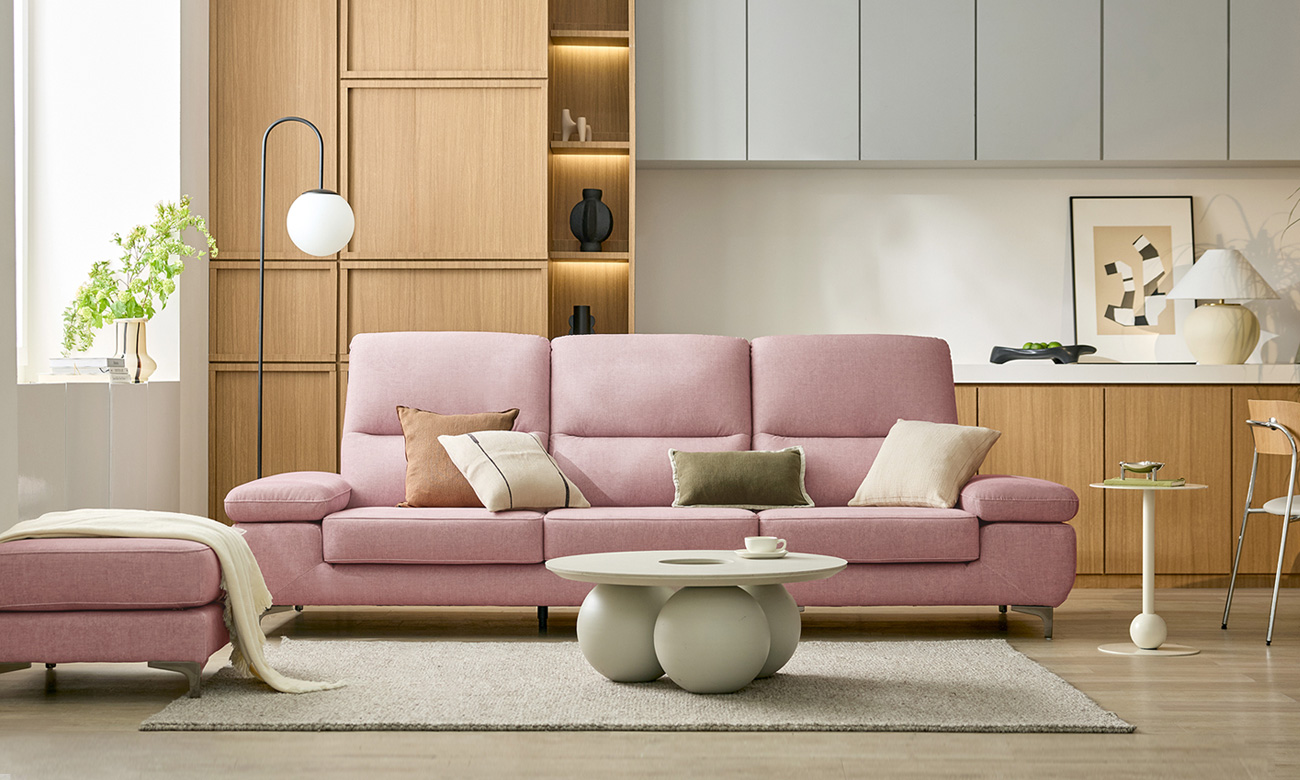 [NEW LINE-UP 10%] 플룸 3.5인 젠위브 패브릭 소파