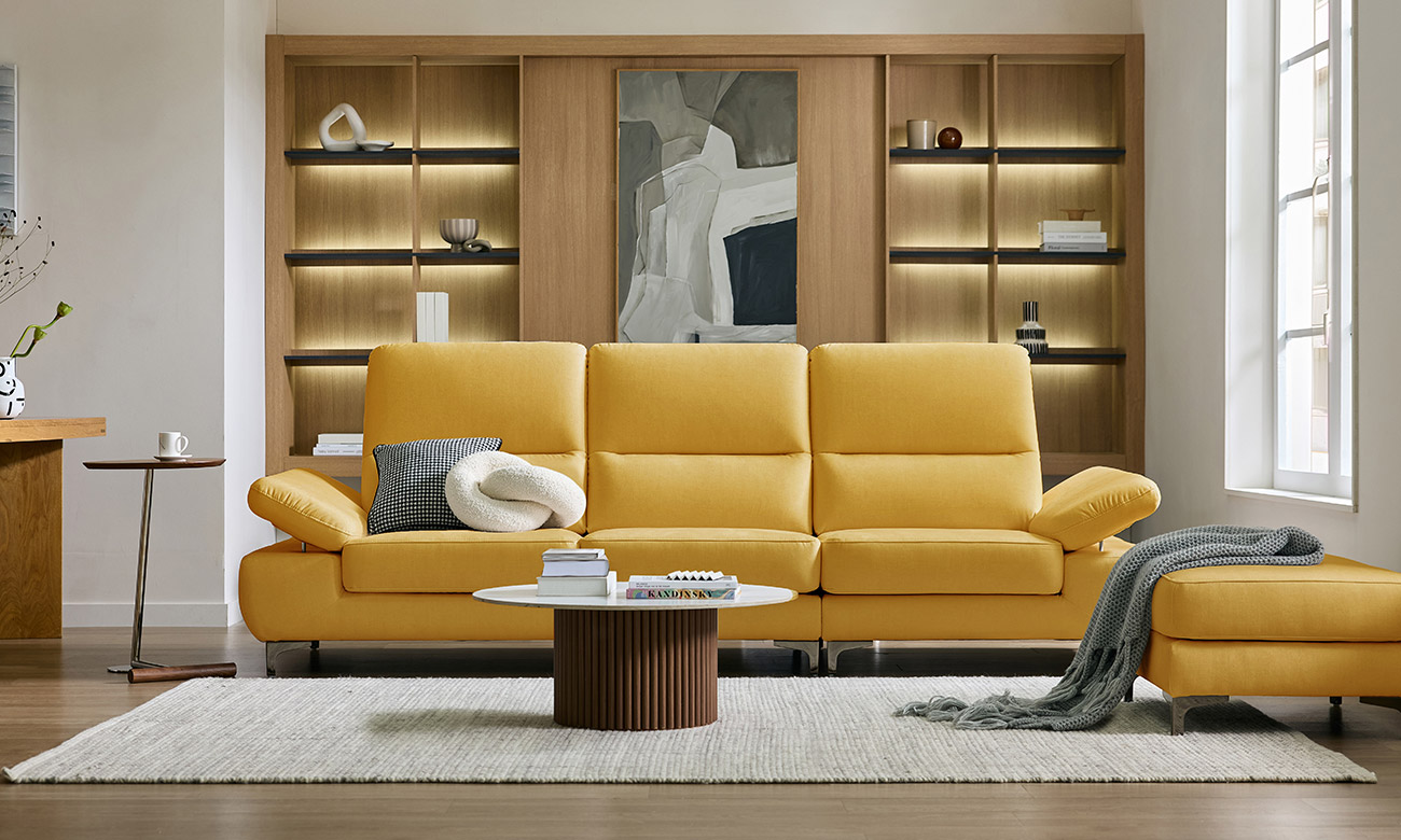 [NEW LINE-UP 10%] 플룸 3.5인 기능성 젠위브 패브릭 소파