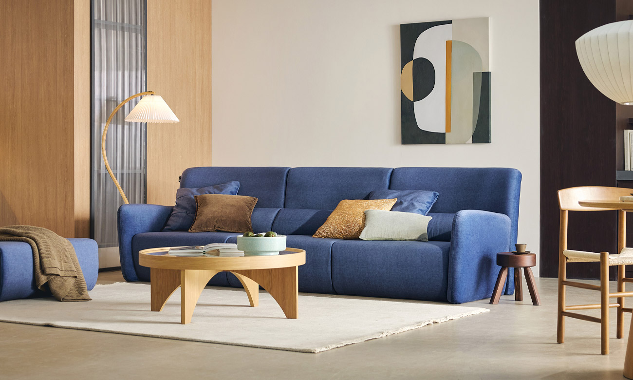 [CURATION 7%] 월리 4인 젠위브 패브릭 소파+쿠션2개