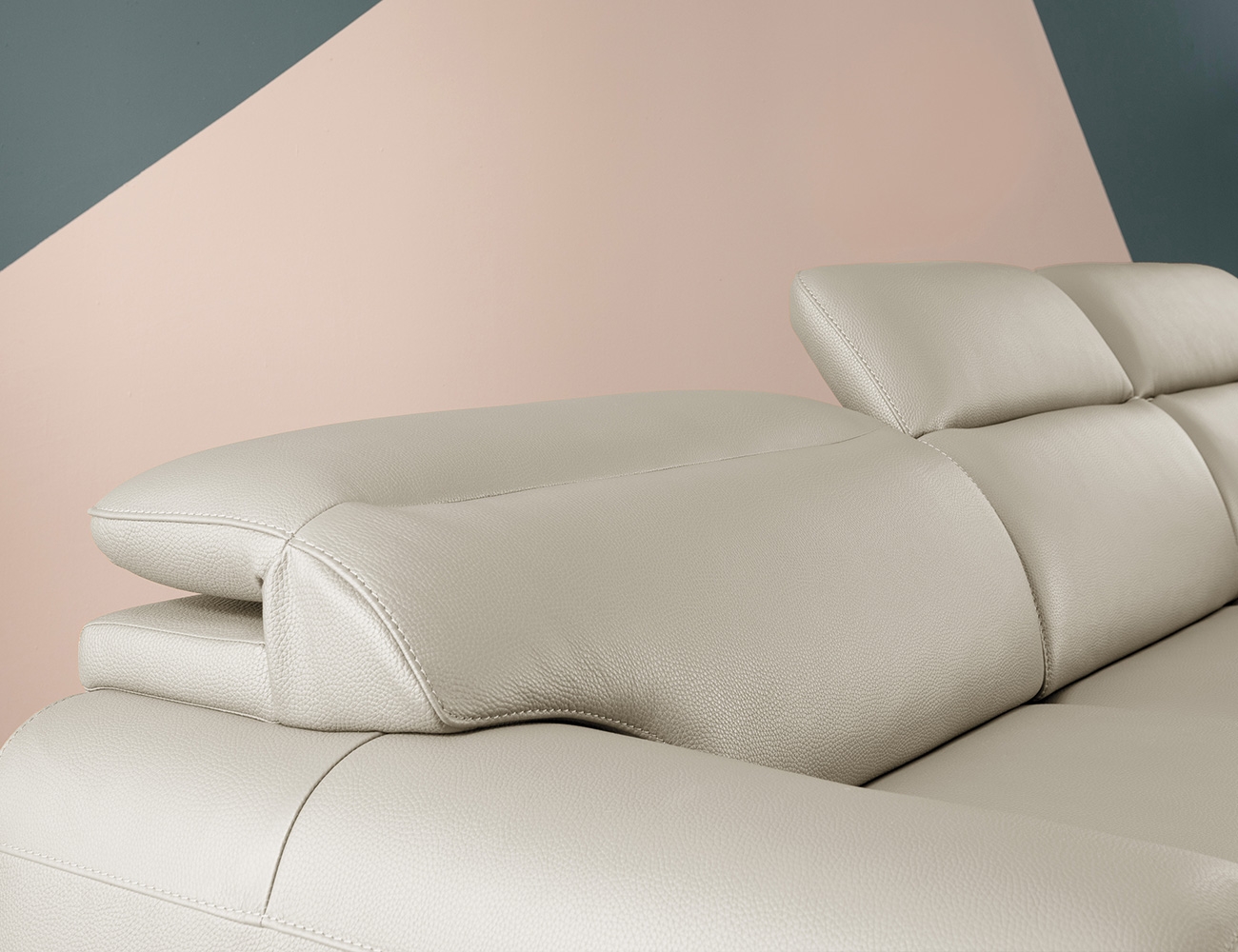 [Komo Day 17%] 시그닉 4인 기능성 천연면피 소가죽 소파(전면가죽적용)+쿠션2개