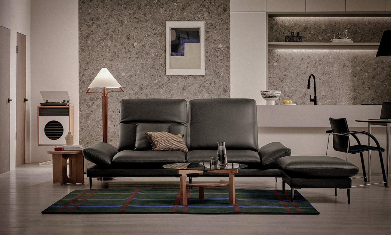 [New Standard 20%] 몰튼 멀티 3인 기능성 슈렁큰 천연면피 소가죽 소파+쿠션1개